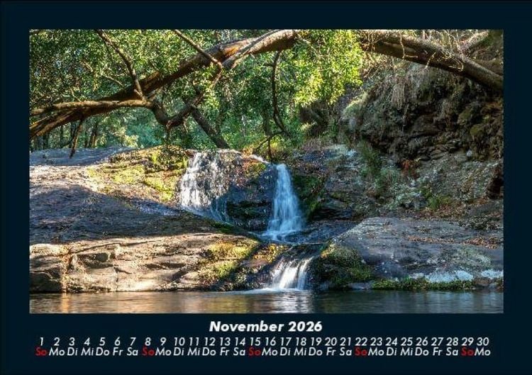 Produktbild: Wasserf&auml;lle 2026 Fotokalender DIN A5