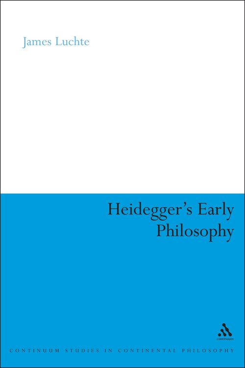 Produktbild: Heidegger's Early Philosophy