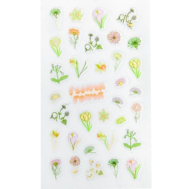 Produktbild: Sticker Futschikato, Flower Power, PVC