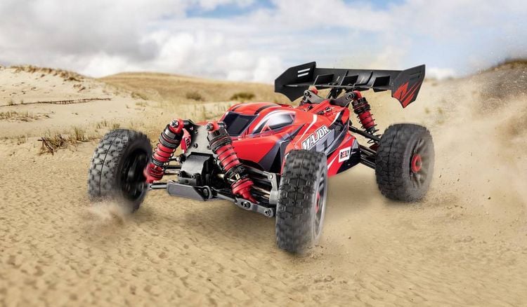 Produktbild: Reely Major Rot Brushed 1:14 RC Modellauto Elektro Buggy Allradantrieb (4WD) RtR 2,4 GHz Inkl. Akku und Ladeger&auml;t