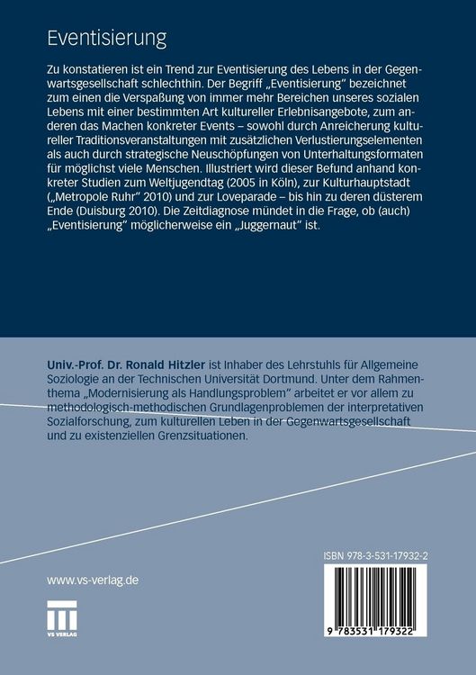 Produktbild: Eventisierung