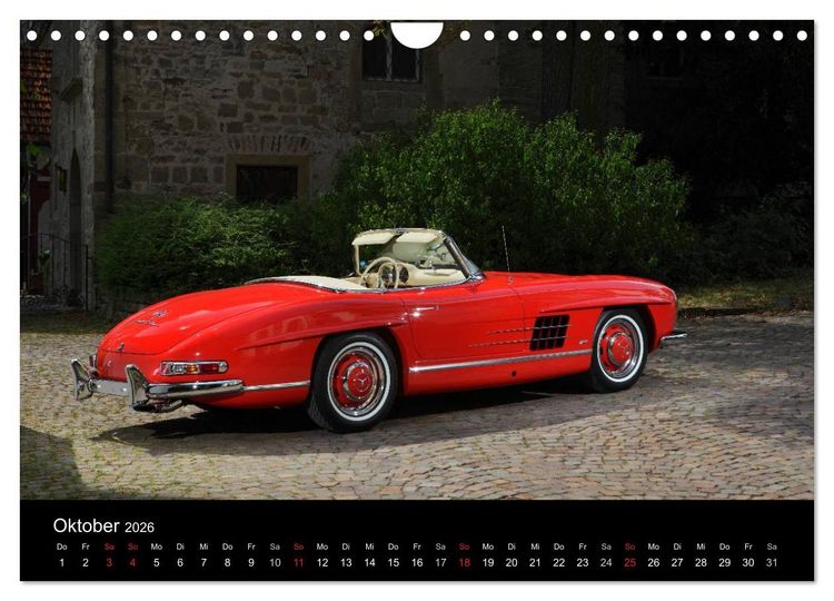 Produktbild: 300 SL Collectors Edition 2 (Wandkalender 2026 DIN A4 quer), CALVENDO Monatskalender