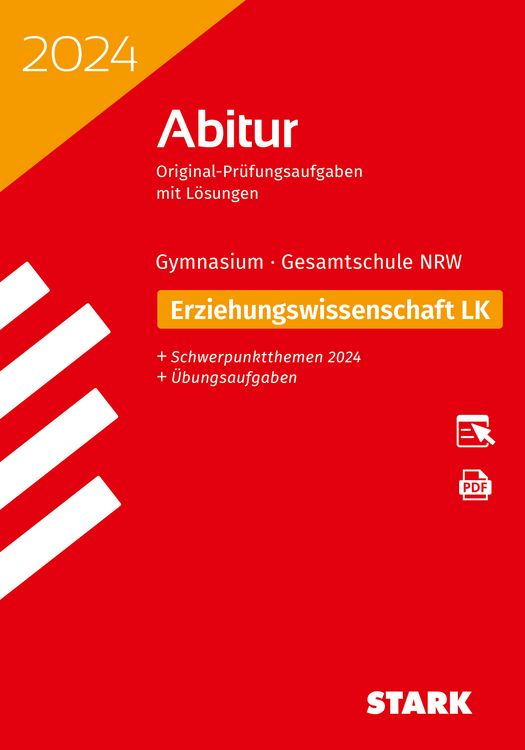 Produktbild: STARK Abiturpr&uuml;fung NRW 2024 - Erziehungswissenschaft LK