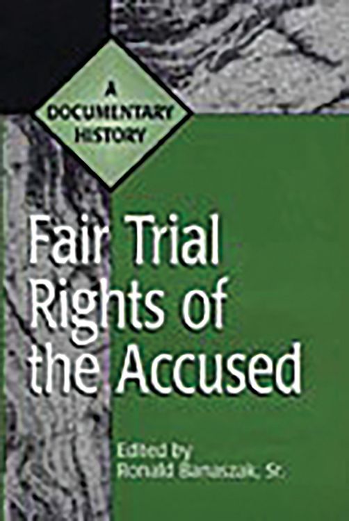 Produktbild: Fair Trial Rights of the Accused