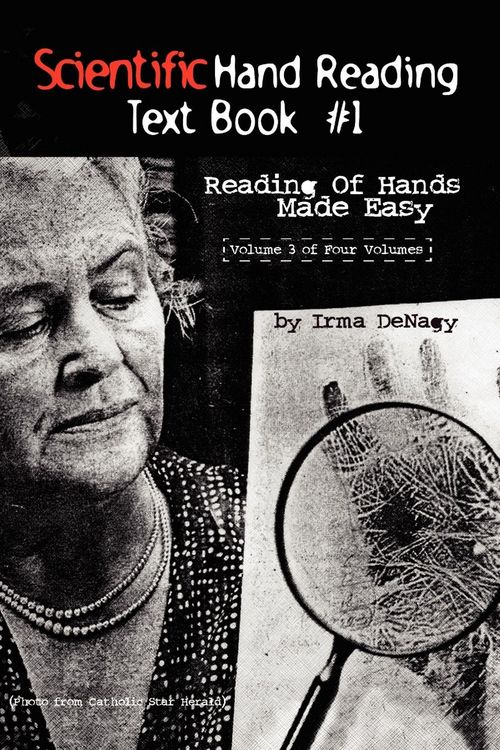 Produktbild: Scientific Hand Reading Text Book #1