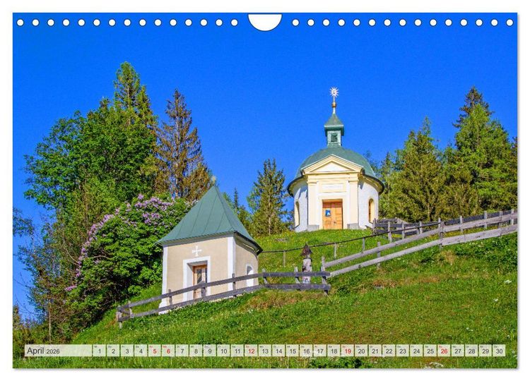 Produktbild: Gr&uuml;&szlig;e aus Lend und Embach (Wandkalender 2026 DIN A4 quer), CALVENDO Monatskalender