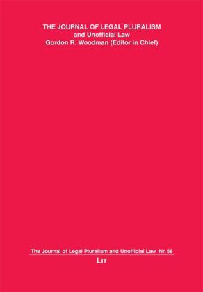 Produktbild: The Journal of Legal Pluralism and Unofficial Law 58/2008