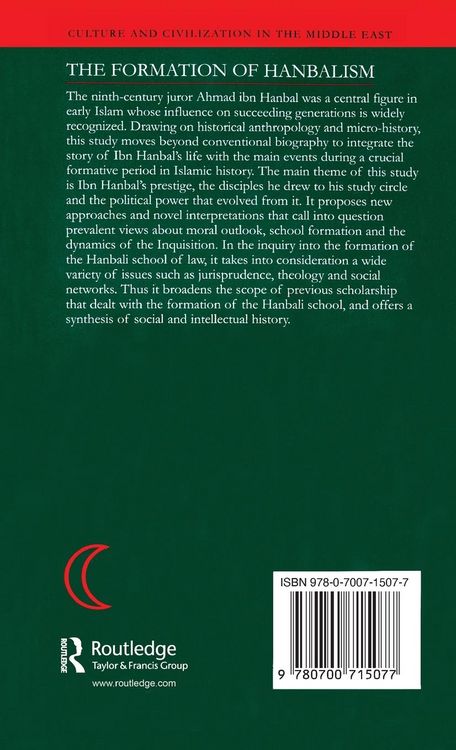 Produktbild: The Formation of Hanbalism