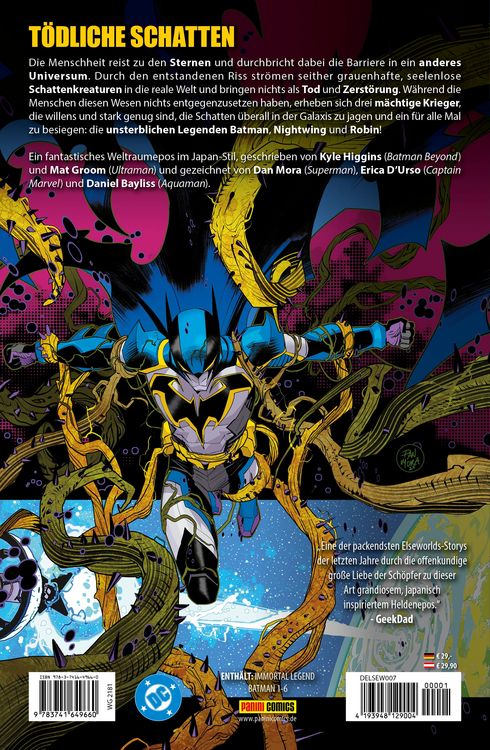Produktbild: Batman: Die unsterbliche Legende von Batman