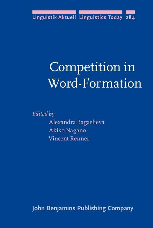 Produktbild: Competition in Word-Formation