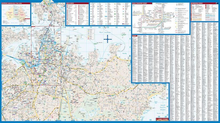 Produktbild: Sydney, Borch Map