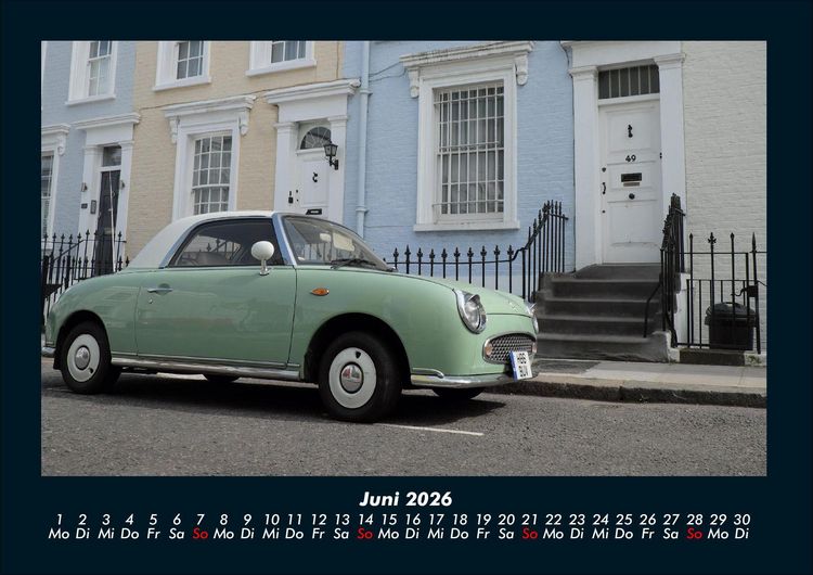 Produktbild: Welt der Oldtimer 2026 Fotokalender DIN A4