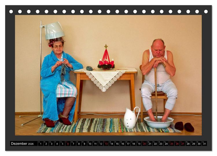 Produktbild: GSCHEIT BLED - Humorfotografie (Tischkalender 2026 DIN A5 quer), CALVENDO Monatskalender