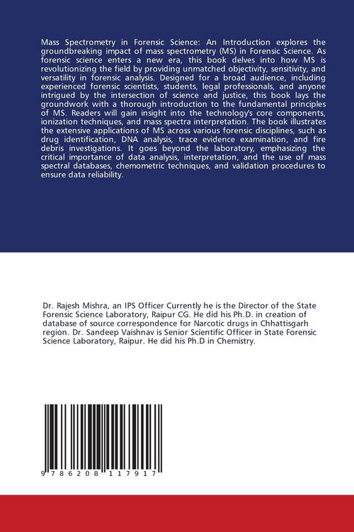 Produktbild: Mass Spectrometry in Forensic Science