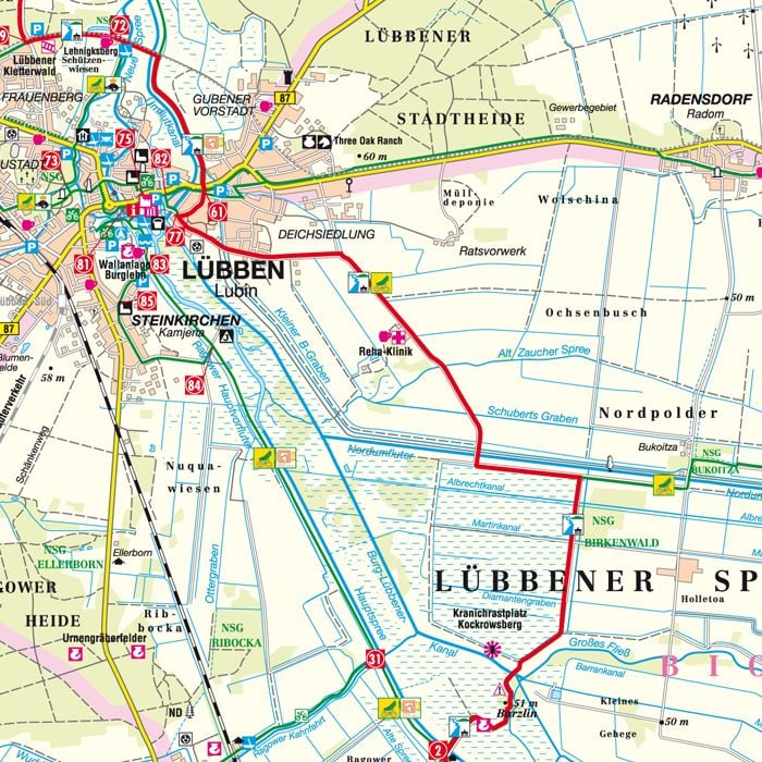 Produktbild: Spree-Radweg Von der Spreequelle bis Berlin