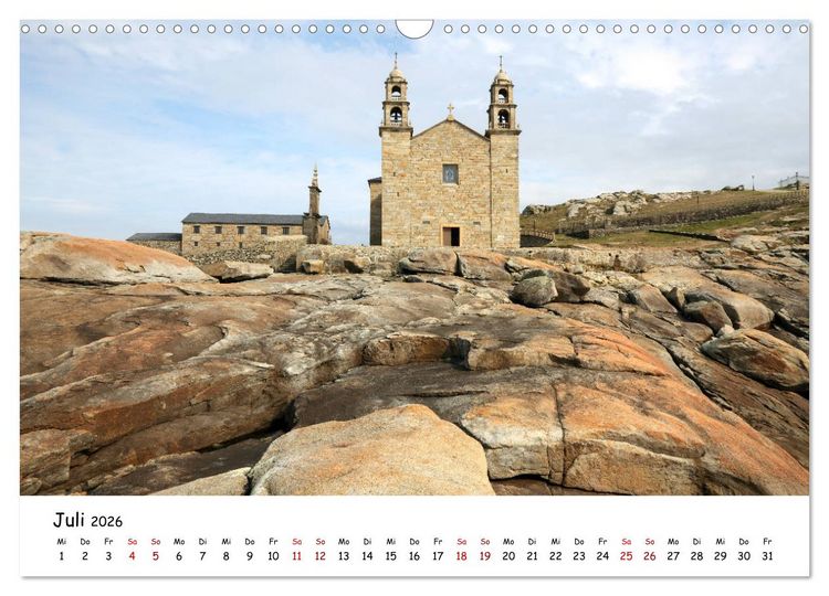 Produktbild: Nordspanien (Wandkalender 2026 DIN A3 quer), CALVENDO Monatskalender