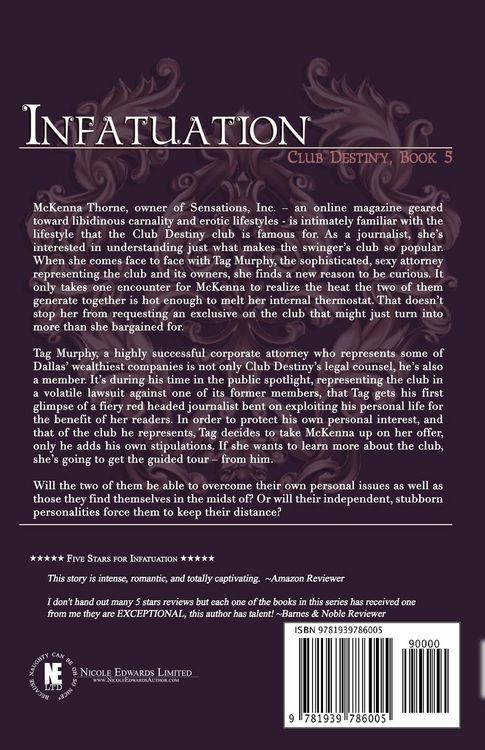 Produktbild: Infatuation: A Club Destiny Novel
