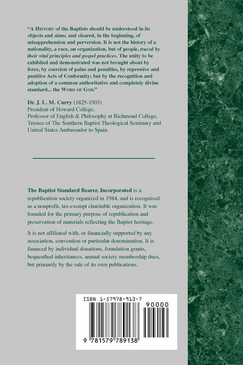 Produktbild: History Of The Baptist Denomination In Georgia - Vol. 1