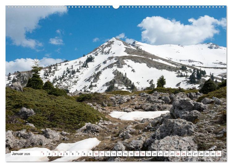 Produktbild: DER PELOPONNES (hochwertiger Premium Wandkalender 2026 DIN A2 quer), Kunstdruck in Hochglanz