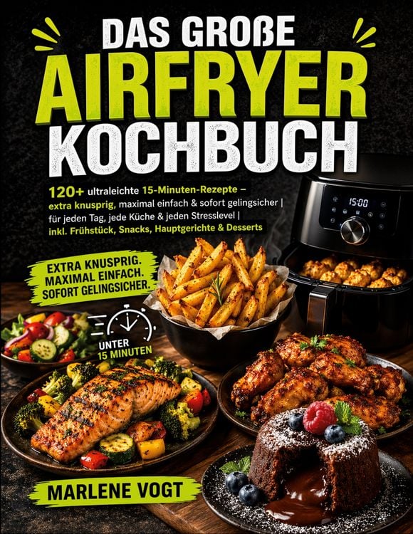Produktbild: Das gro&szlig;e Airfryer Kochbuch
