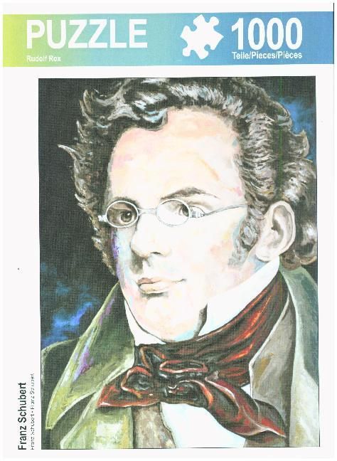 Produktbild: CALVENDO Puzzle Franz Schubert | 1000 Teile Lege-Gr&ouml;&szlig;e 64x48cm Foto-Puzzle f&uuml;r gl&uuml;ckliche Stunden