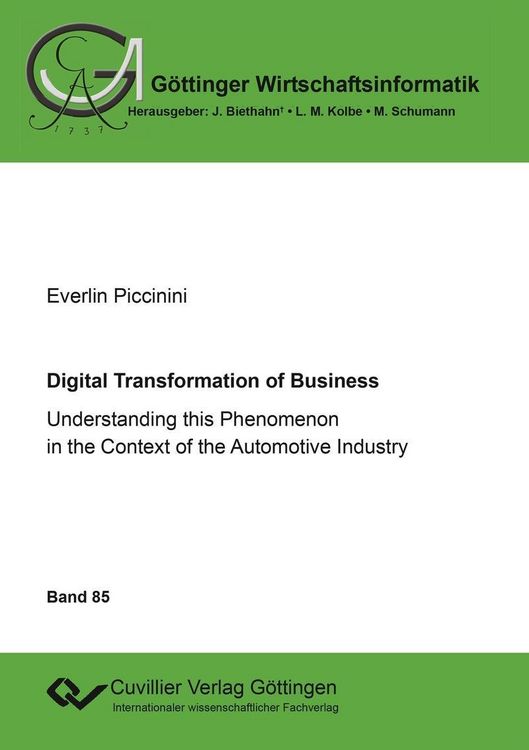 Produktbild: Digital Transformation of Business