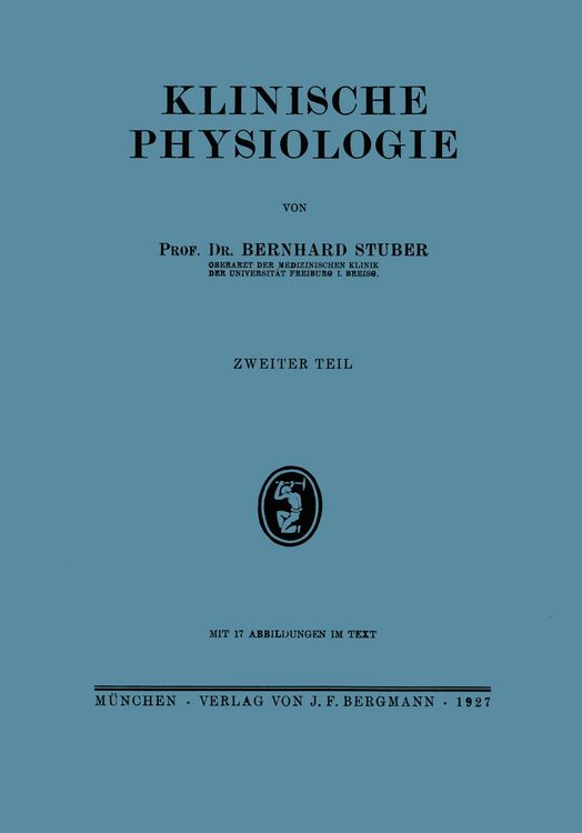 Produktbild: Klinische Physiologie