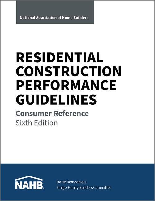 Produktbild: Residential Construction Performance Guidelines