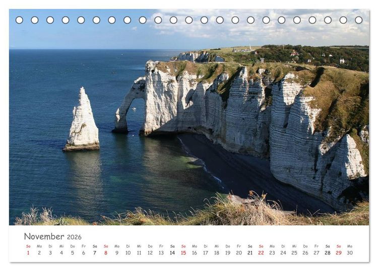 Produktbild: Frankreich - Immer eine Reise wert (Tischkalender 2026 DIN A5 quer), CALVENDO Monatskalender