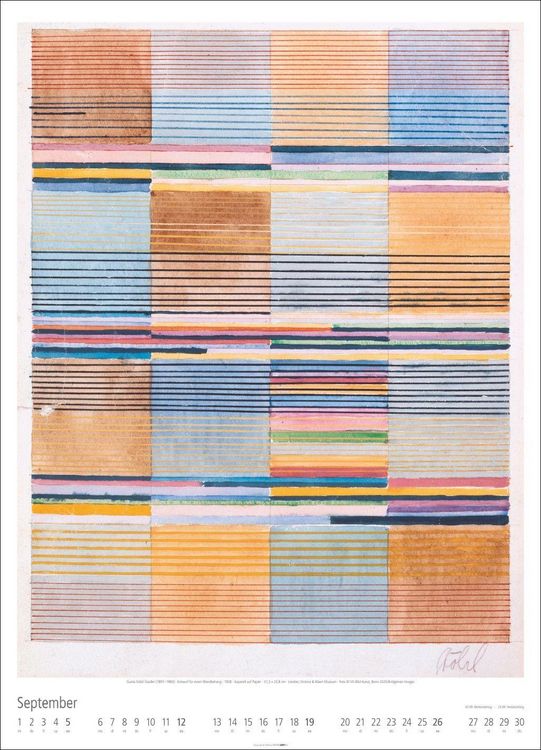 Produktbild: Bauhaus Kalender 2027