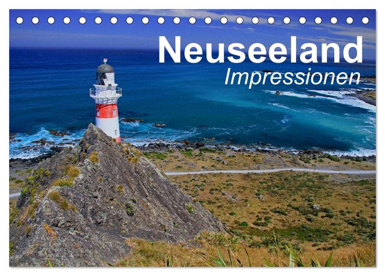 Produktbild: Neuseeland &bull; Impressionen (Tischkalender 2026 DIN A5 quer), CALVENDO Monatskalender
