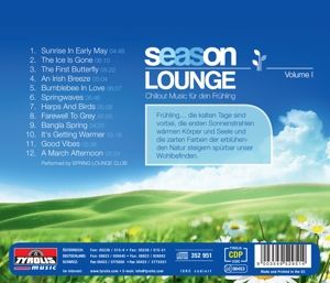 Produktbild: Season Lounge-Chillout Music f&uuml;r d Fr&uuml;hling