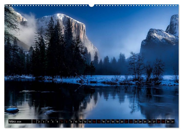 Produktbild: Yellowstone Nationalpark. Tanz auf dem Vulkan (Wandkalender 2026 DIN A2 quer), CALVENDO Monatskalender