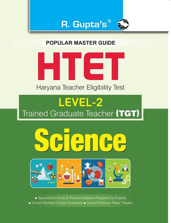 Produktbild: HTET (TGT) Trained Graduate Teacher (Level2) Science (Class VI to VIII) Exam Guide