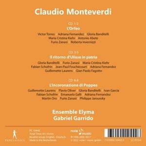 Produktbild: L'Orfeo/Ulisse/Poppea