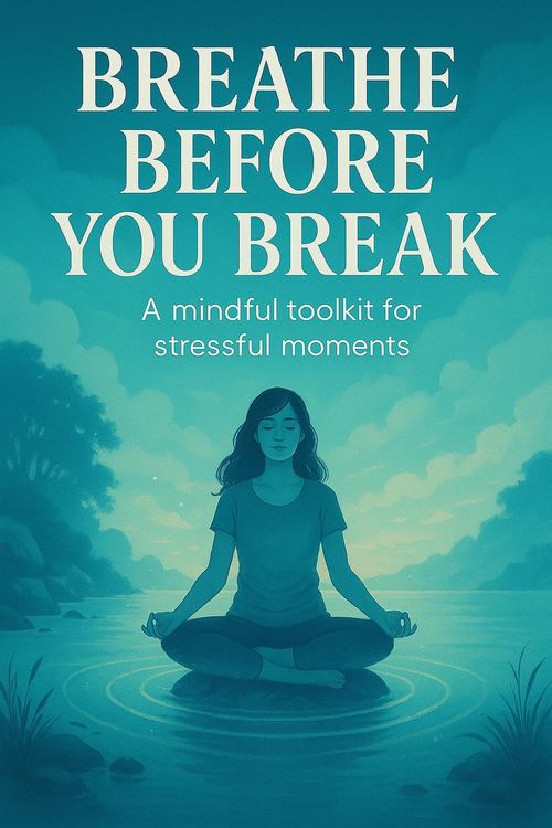 Produktbild: Breathe Before You Break: A Mindful Toolkit for Stressful Moments