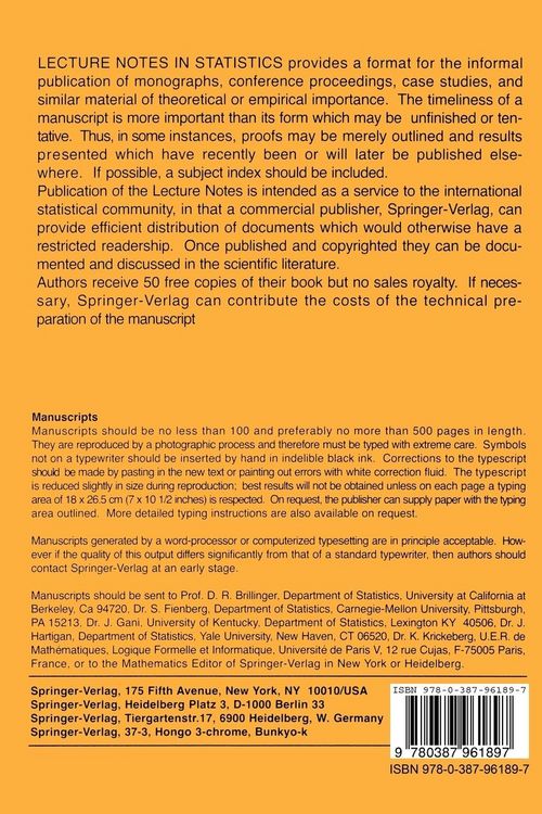 Produktbild: Statistics in Ornithology