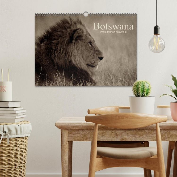 Produktbild: Botswana &ndash; Impressionen aus Afrika (Wandkalender 2026 DIN A3 quer), CALVENDO Monatskalender
