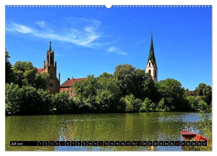 Produktbild: Rottenburg am Neckar - Eine Stadt am Limes (Wandkalender 2026 DIN A2 quer), CALVENDO Monatskalender