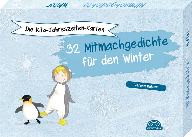 Produktbild: Die Kita-Jahreszeiten-Karten: 32 Mitmachgedichte f&uuml;r den Winter