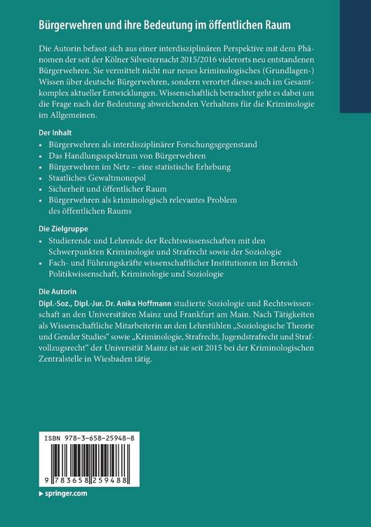 Produktbild: B&uuml;rgerwehren und ihre Bedeutung im &ouml;ffentlichen Raum