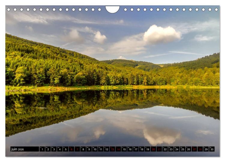 Produktbild: L'&eacute;t&eacute; dans les Vosges (Calendrier mural 2026 DIN A4 vertical), CALVENDO calendrier mensuel