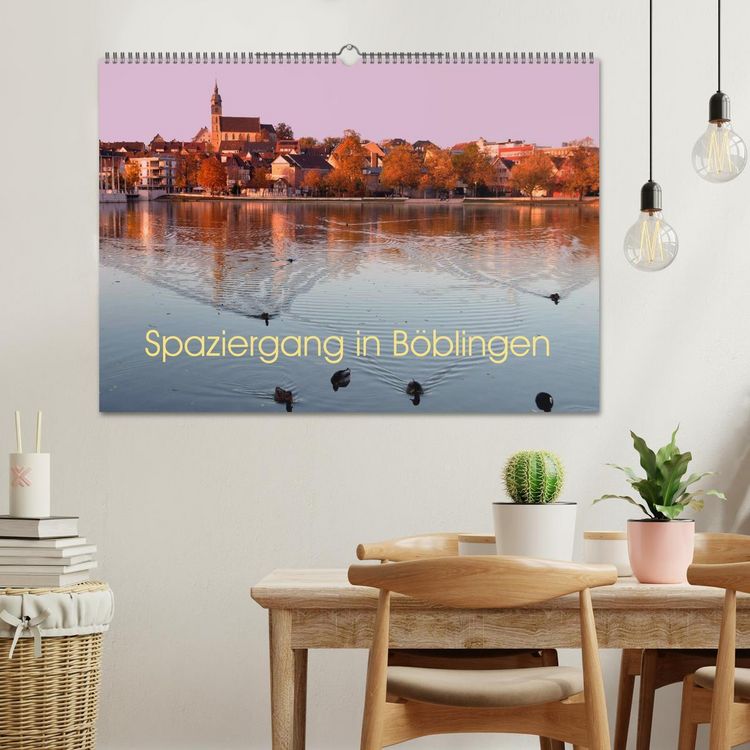 Produktbild: Spaziergang in B&ouml;blingen (Wandkalender 2026 DIN A2 quer), CALVENDO Monatskalender