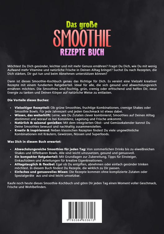 Produktbild: Das gro&szlig;e Smoothie Rezepte Buch