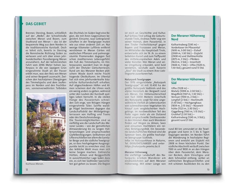 Produktbild: KOMPASS Wanderf&uuml;hrer Meran und Umgebung, Passeiertal, Texelgruppe, Ultental, 60 Touren mit Extra-Tourenkarte