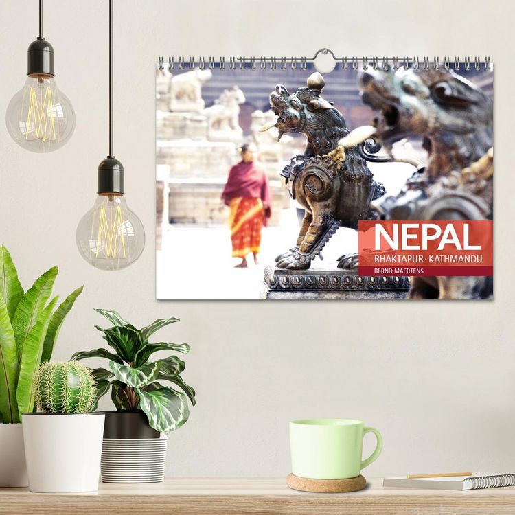 Produktbild: NEPAL Bhaktapur Kathmandu (Wandkalender 2026 DIN A4 quer), CALVENDO Monatskalender