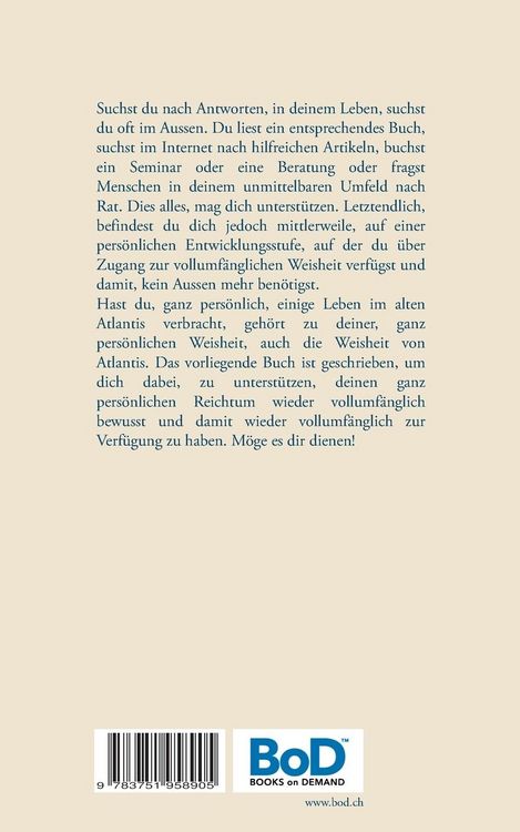 Produktbild: Die Weisheit von Atlantis