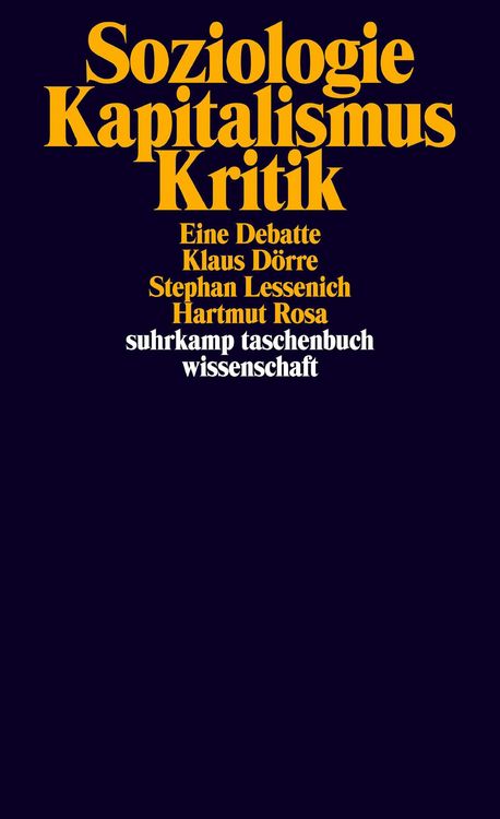 Produktbild: Soziologie - Kapitalismus - Kritik