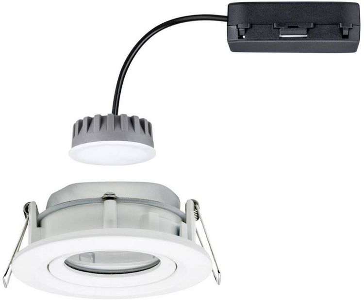Produktbild: Paulmann Nova Plus Bad-Einbauleuchte LED LED 6W IP65 Wei&szlig; (matt)