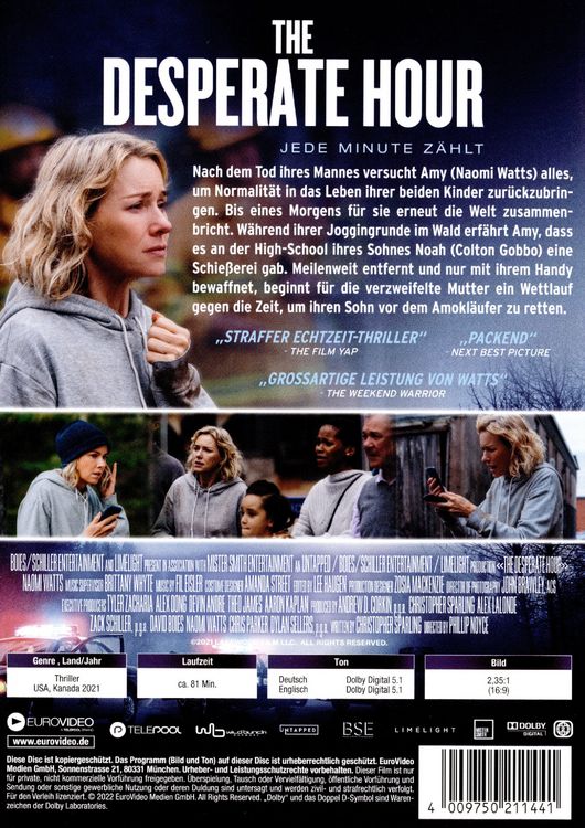 Produktbild: The Desperate Hour